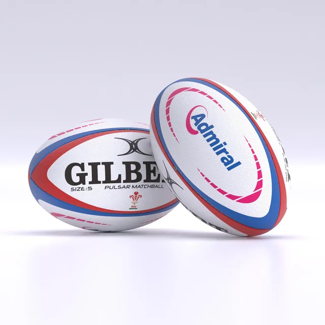 gilbert-rugby-welsh-rugby-admiral-pulsar-pallone-match-misura-5 image 1