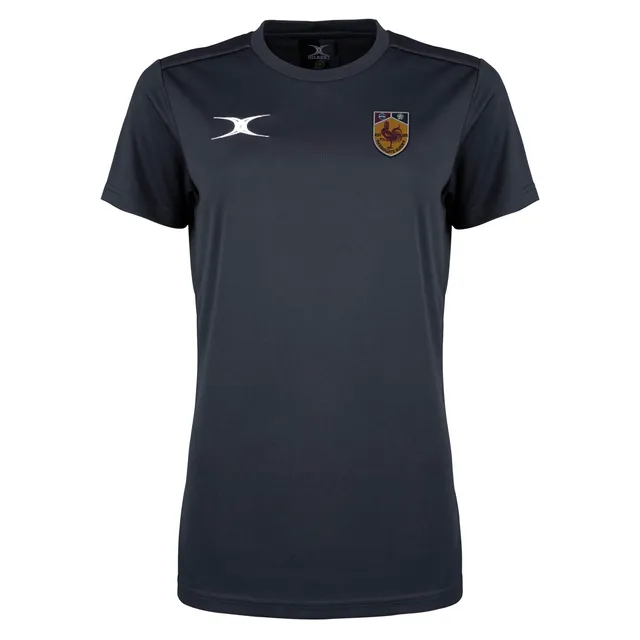 gilbert-rugby-photon-ii-t-shirt-manica-corta-senior-harrogate-rufc-nero image 1