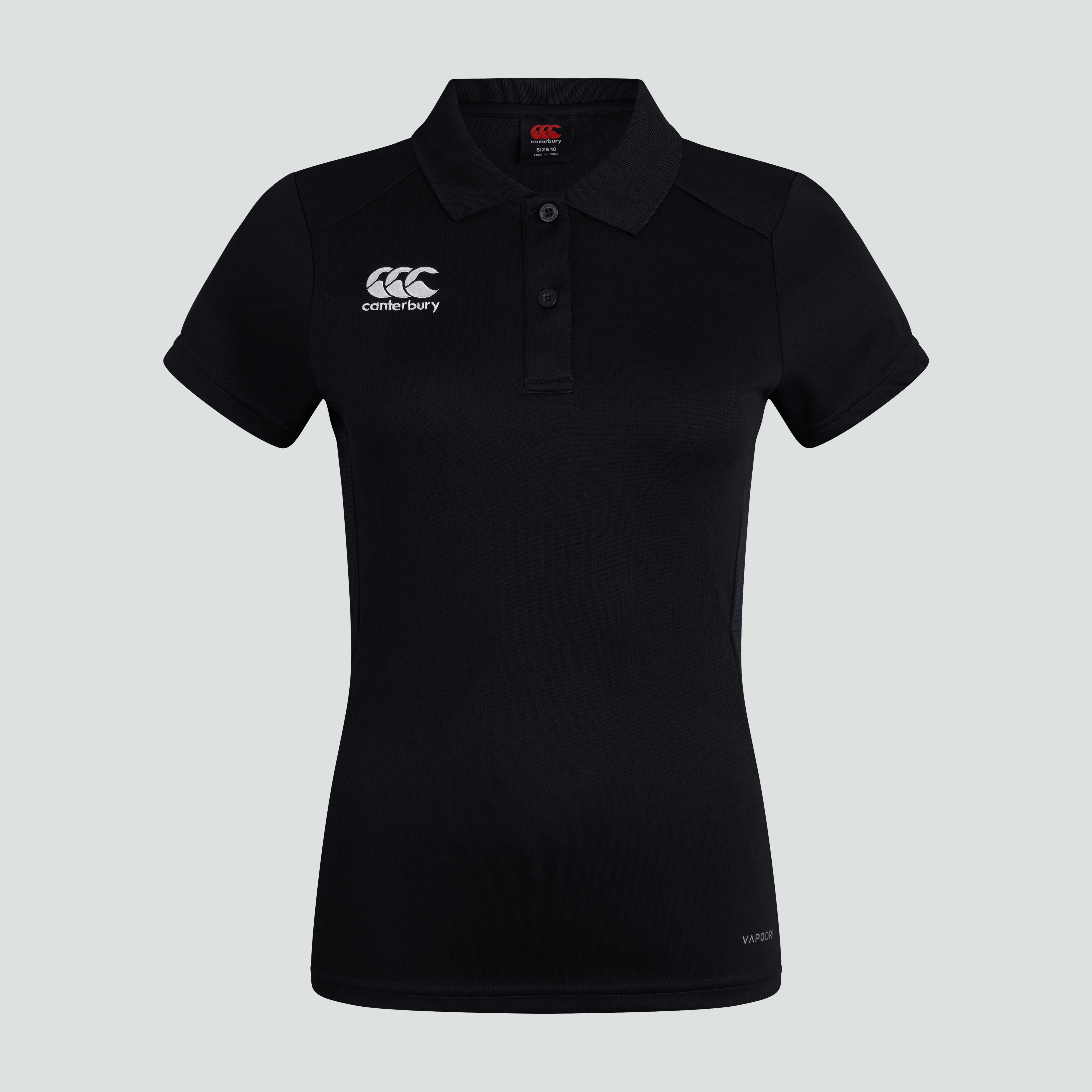 canterbury-club-dry-polo-donna-nera image 1