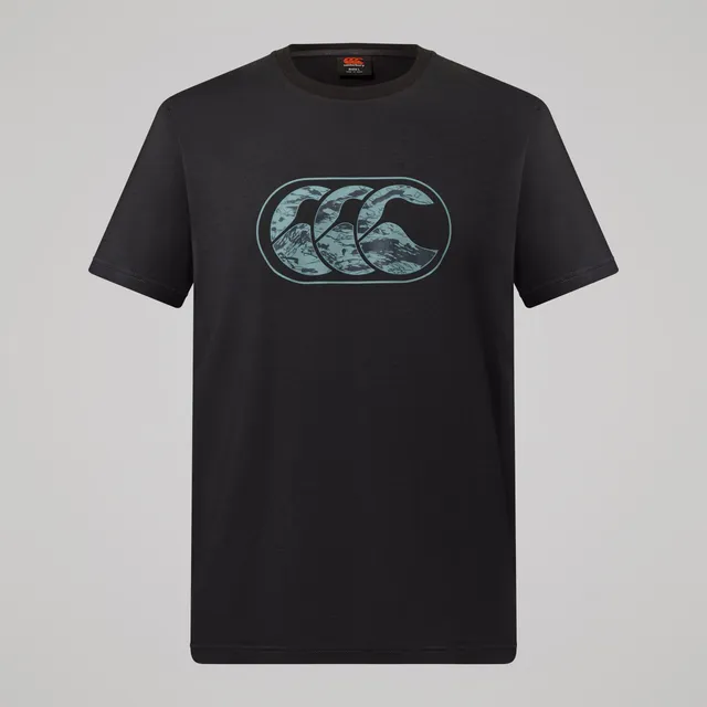 canterbury-force-tee-t-shirt-uomo-nera-relaxed-fit image 1