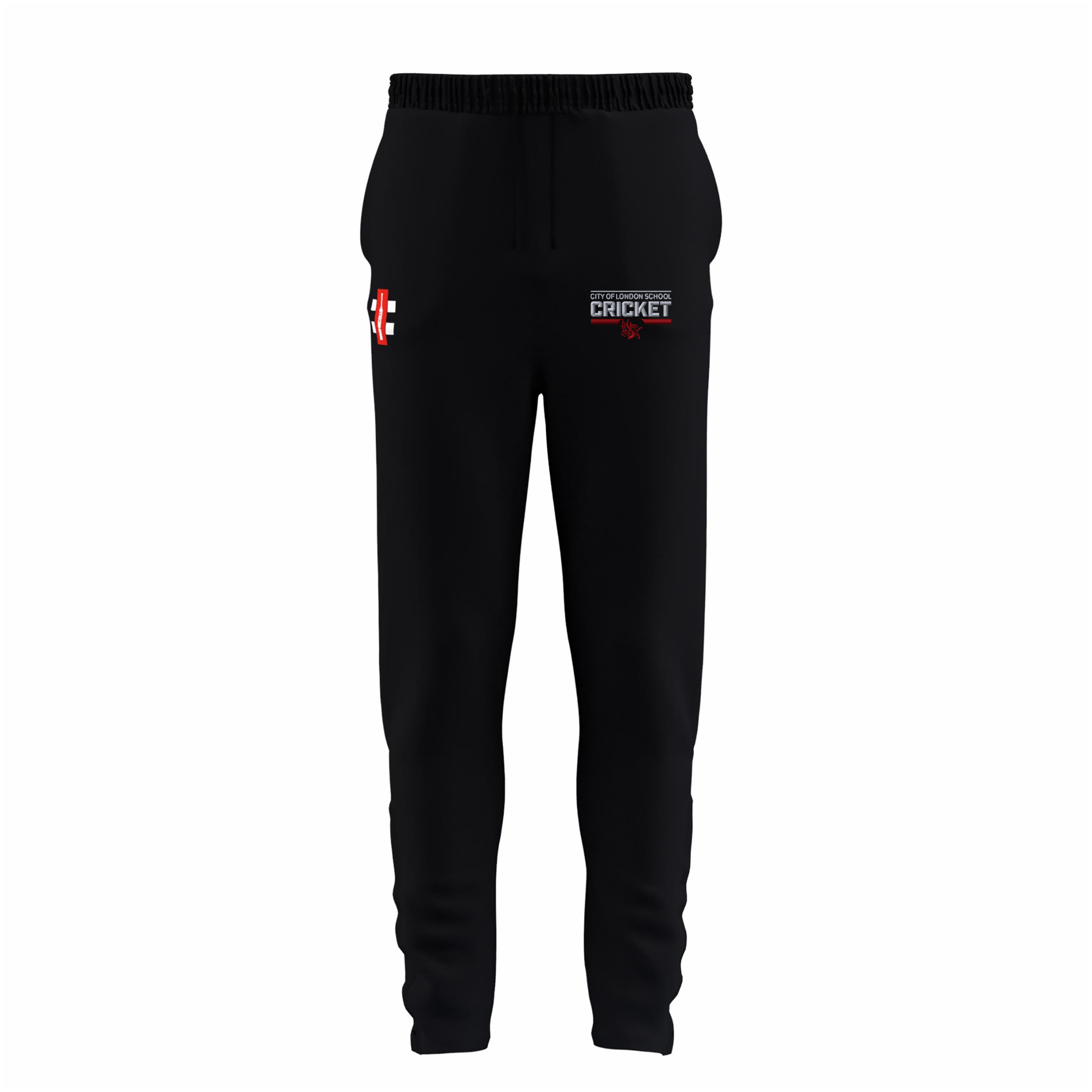 gray-nicolls-gts-pantaloni-training-city-of-london-school-cricket-senior-nero image 1