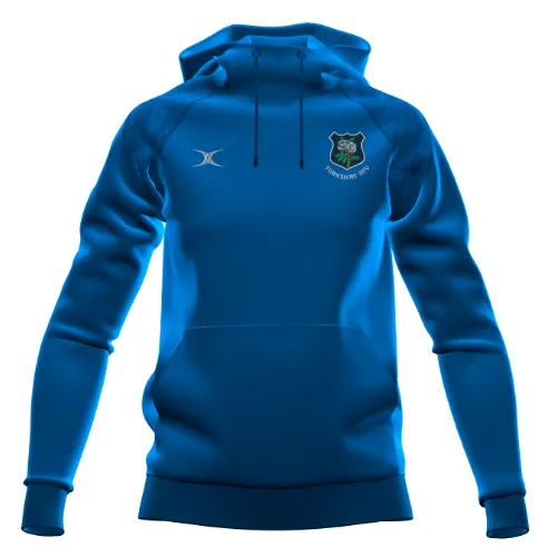 gilbert-rugby-yorkshire-rfu-supporters-gts-felpa-con-cappuccio-donna-royal image 1