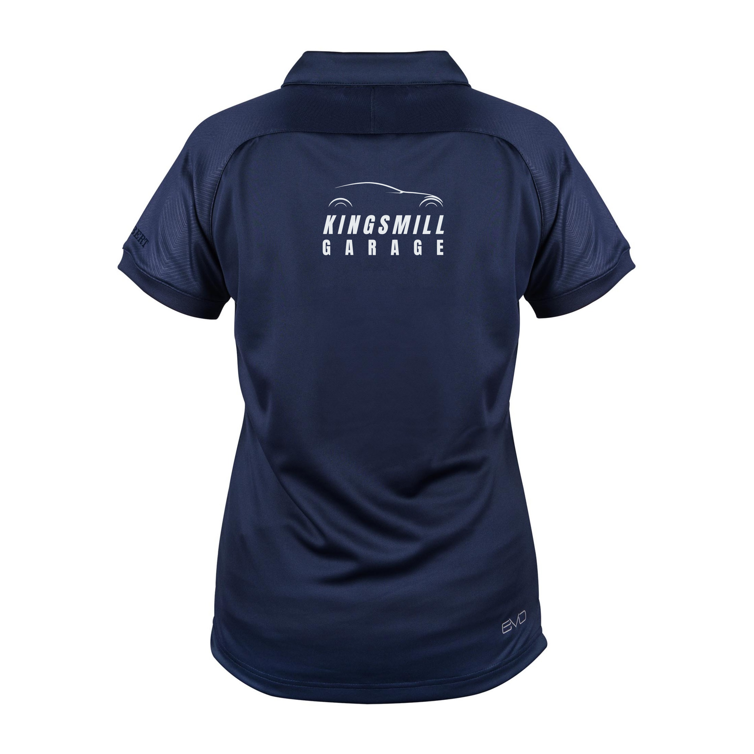 gilbert-rugby-north-ribblesdale-rfc-senior-evo-polo-manica-corta-blu-navy-scuro image 2