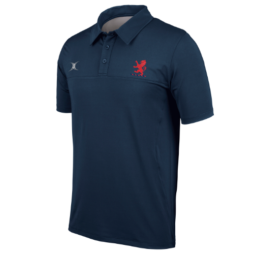 gilbert-rugby-london-scottish-f-c-polo-pro-uomo-blu-navy-scuro image 1
