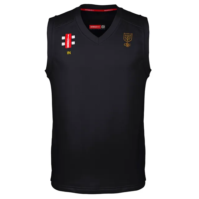 gray-nicolls-north-london-cc-pro-performance-slipover-match-bambino-nero image 1