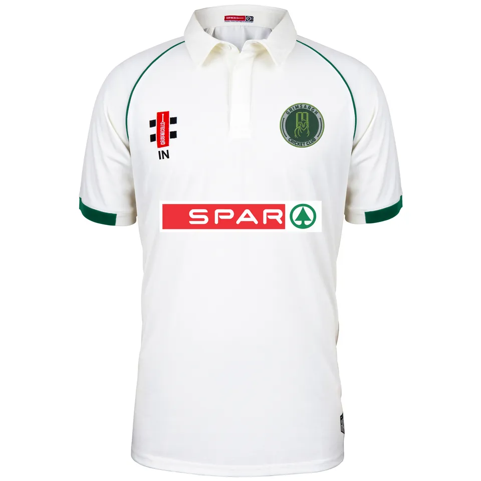 gray-nicolls-matrix-v2-maglia-cricket-manica-corta-junior-grimsargh-cricket-club image 1
