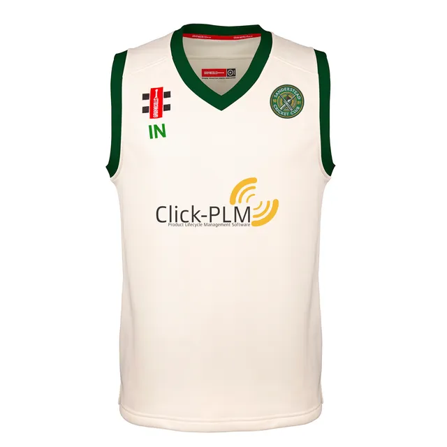 gray-nicolls-pro-performance-slipover-match-bambino-sanderstead-cc-avorio-verde image 1