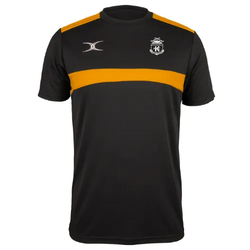grays-kelburne-hc-photon-tee-uomo-adulto-maglia-training-nero-oro image 1