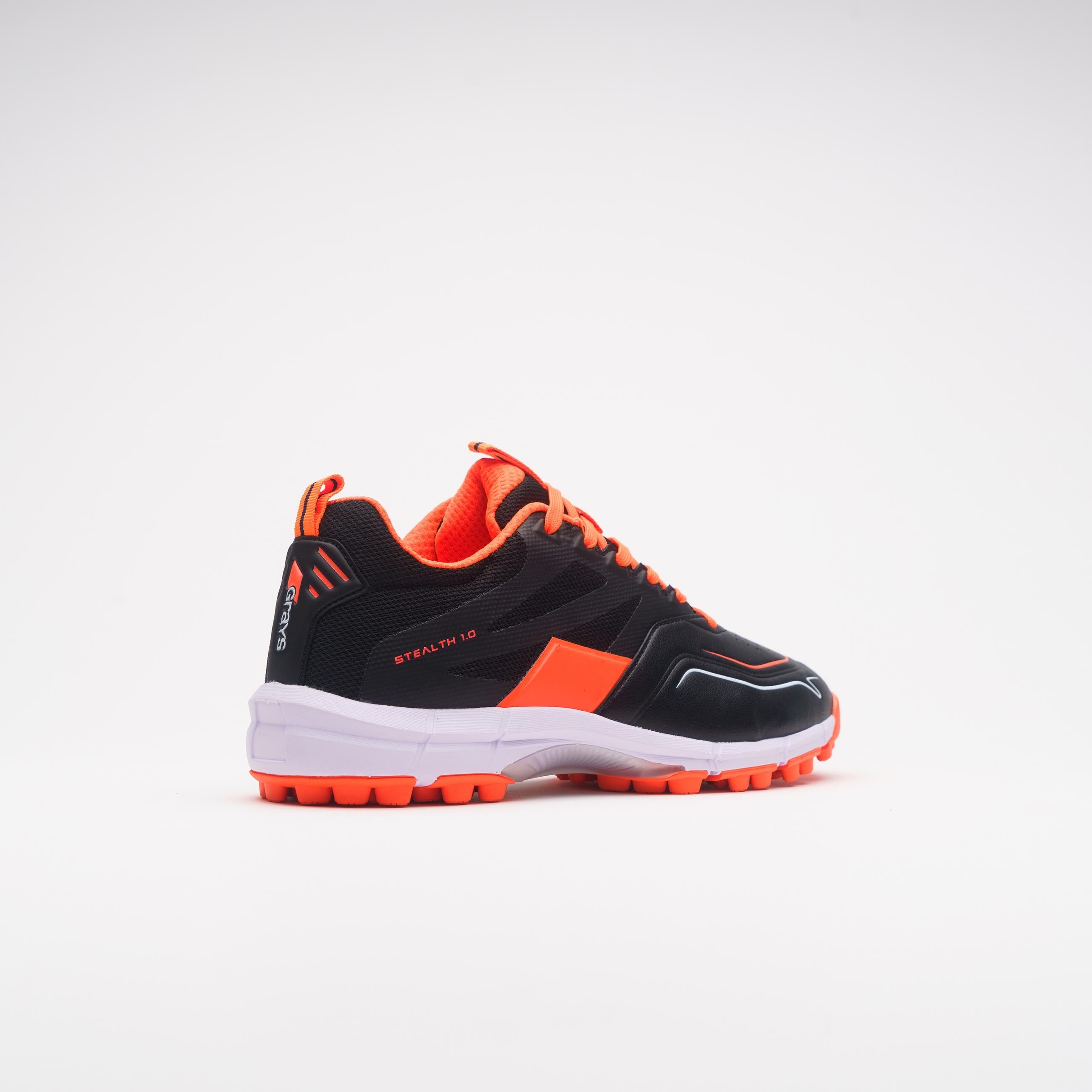 grays-stealth-scarpa-hockey-junior-nero-arancione image 4