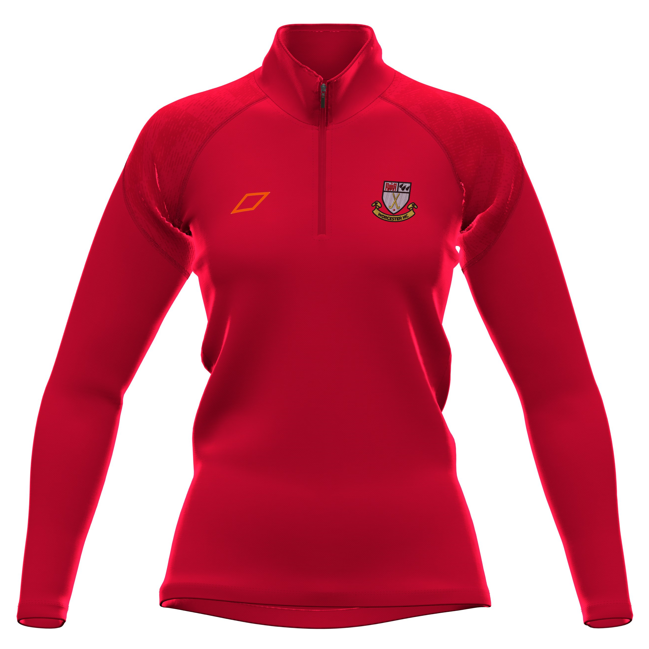 grays-worcester-hc-gts-pile-1-4-zip-donna-rosso image 1