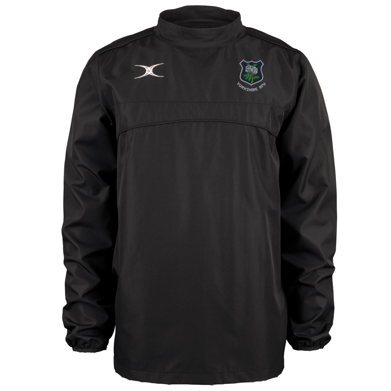 gilbert-rugby-yorkshire-pdg-photon-giacca-warm-up-adulto-nera image 1