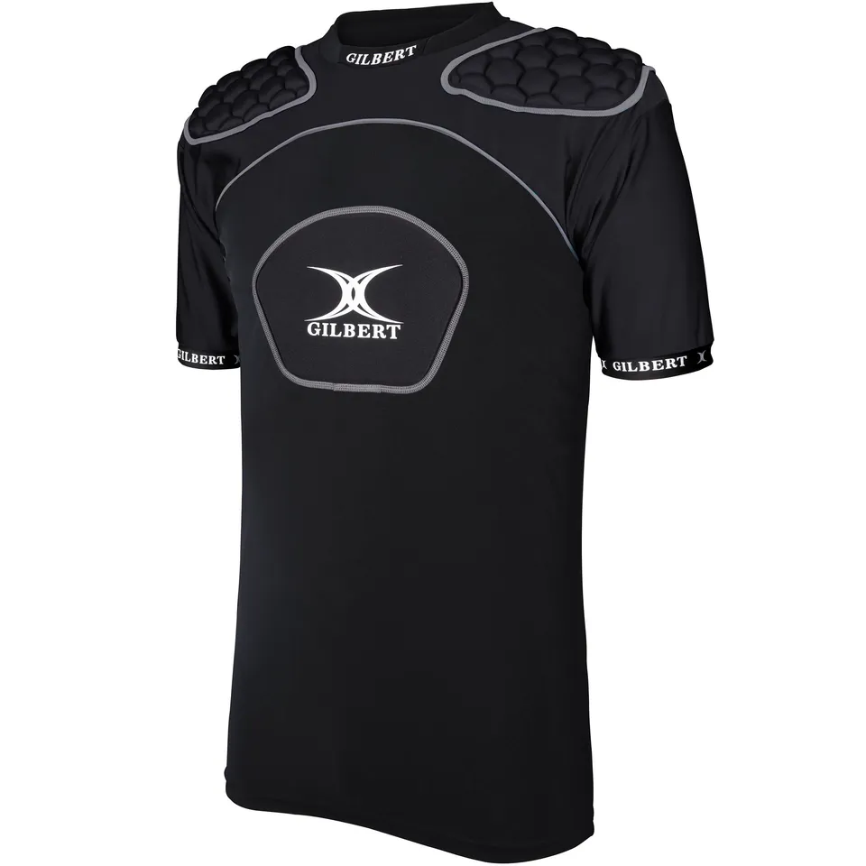 gilbert-rugby-atomic-v3-paraspalle-body-armour-nero-argento-blu image 1