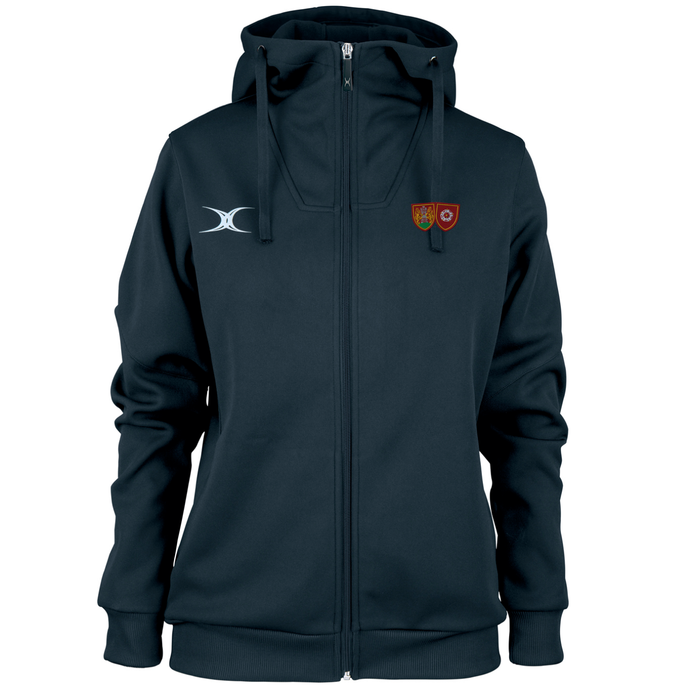 gilbert-rugby-old-northamptonians-ladies-rfc-pro-felpa-con-cappuccio-donna-blu-n image 1