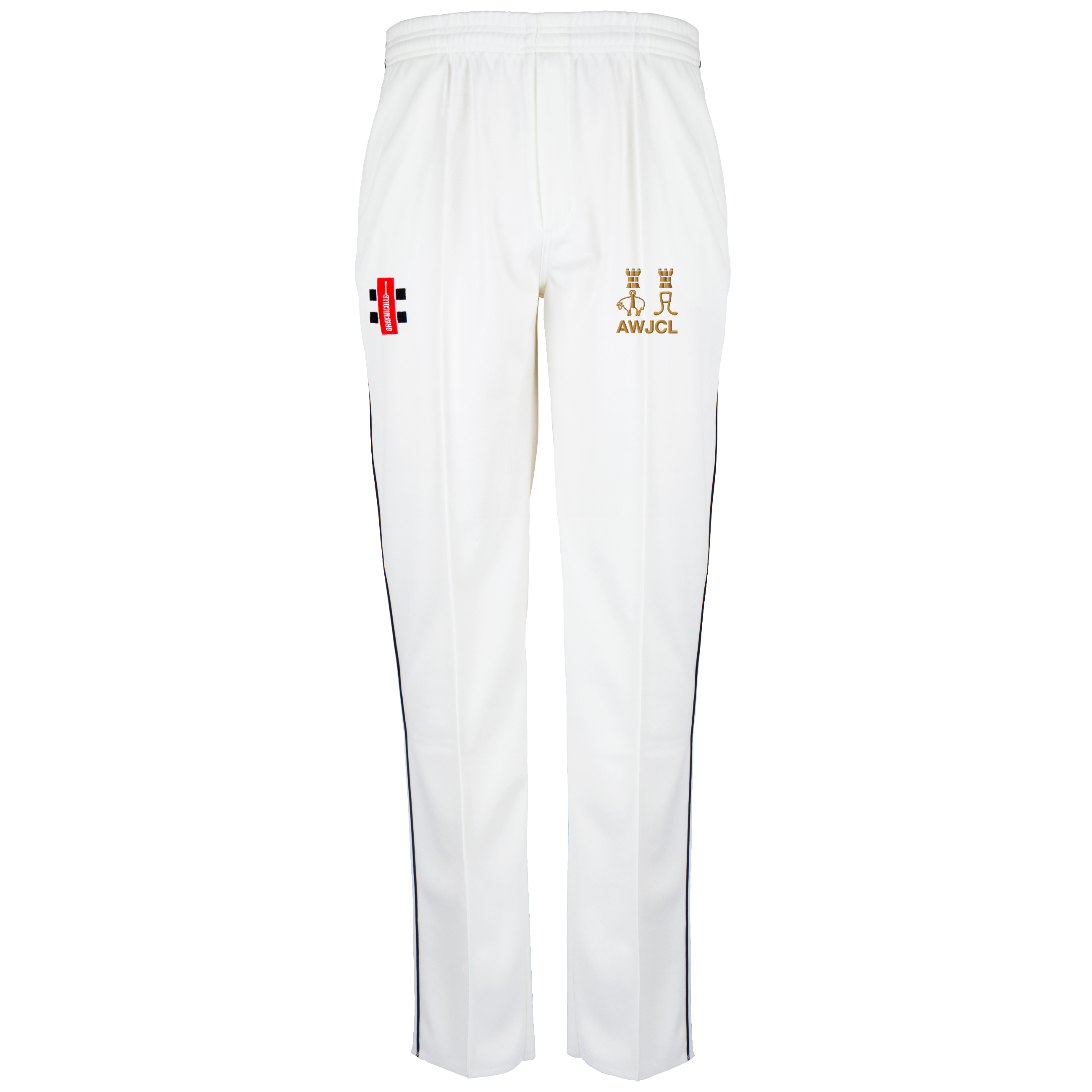 gray-nicolls-matrix-v2-pantaloni-cricket-junior-aire-wharfe-avorio-blu-navy image 1