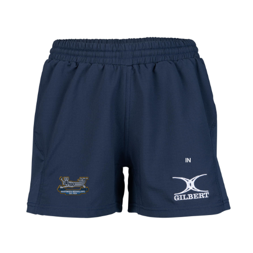 gilbert-rugby-hastings-bexhill-rfc-donna-pantaloncini-elite-blu-navy-scuro image 1