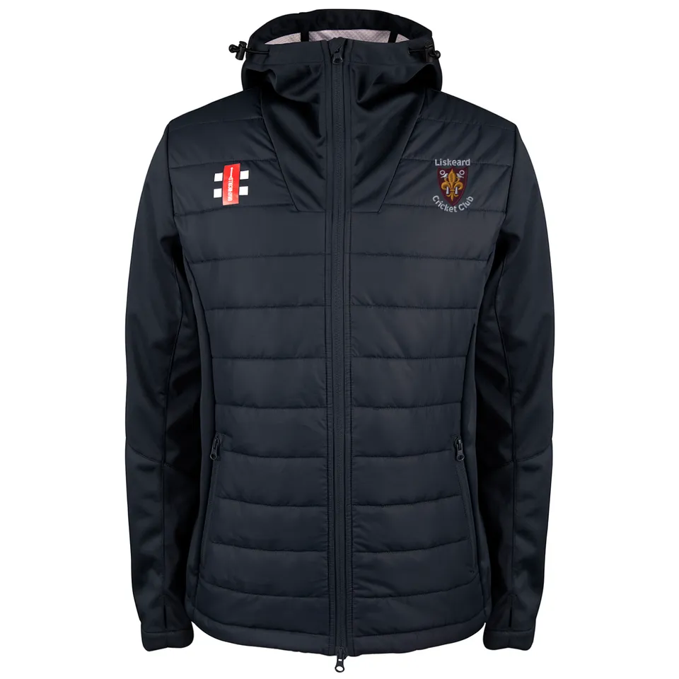 gray-nicolls-liskeard-cc-adult-pro-performance-giacca-training-nero image 1
