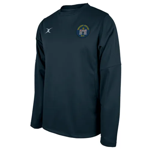 gilbert-rugby-tonbridge-juddians-rfc-donna-pro-top-warm-up-blu-navy image 1