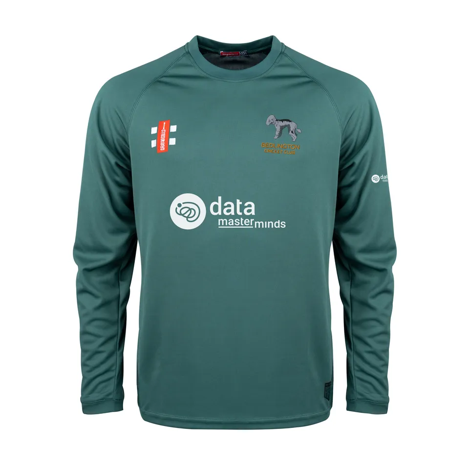 gray-nicolls-matrix-v2-maglia-manica-lunga-adulto-verde-bedlington image 1