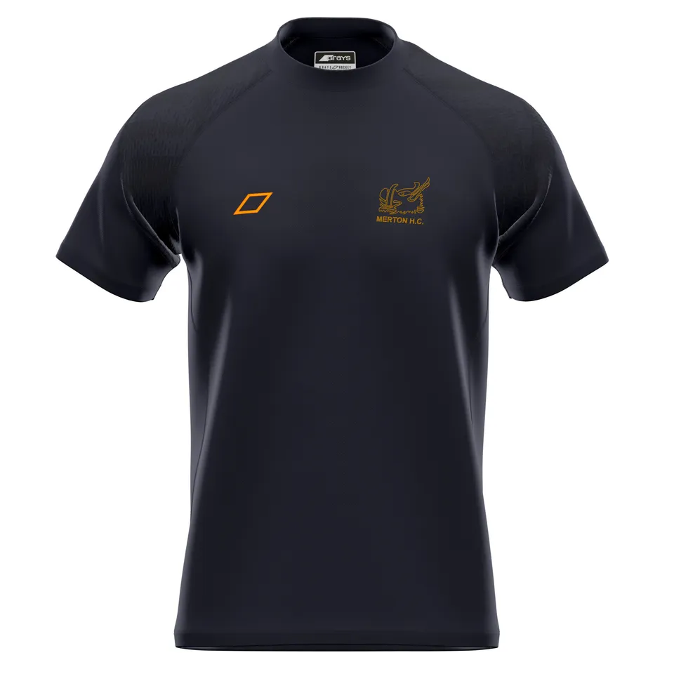 grays-merton-hc-senior-gts-maglia-training-manica-corta-nera image 1
