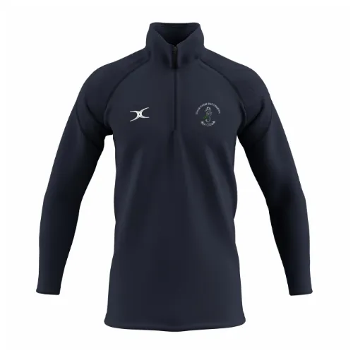 gilbert-rugby-colwyn-bay-rfc-senior-felpa-gts-1-4-zip-blu-navy-scuro image 1