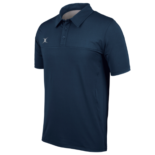 gilbert-rugby-leith-rfc-pro-polo-uomo-blu-navy image 1