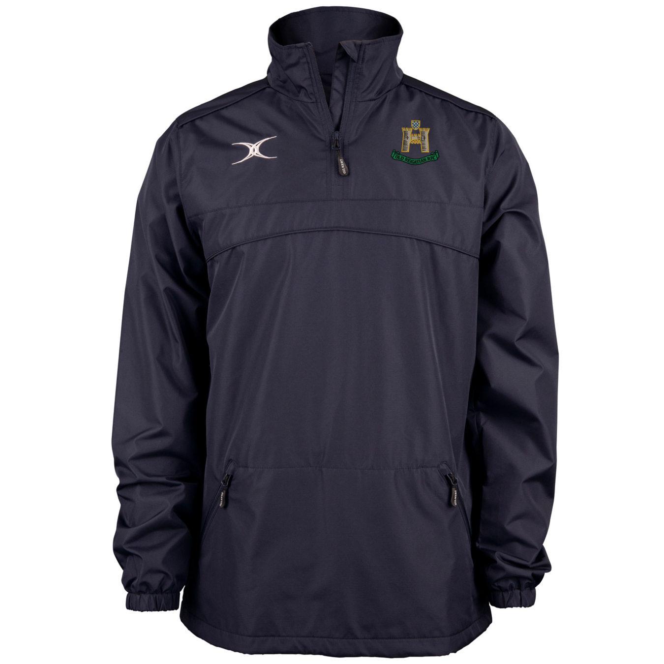 gilbert-rugby-photon-giacca-1-4-zip-junior-old-reigatian-rfc-blu-navy image 1