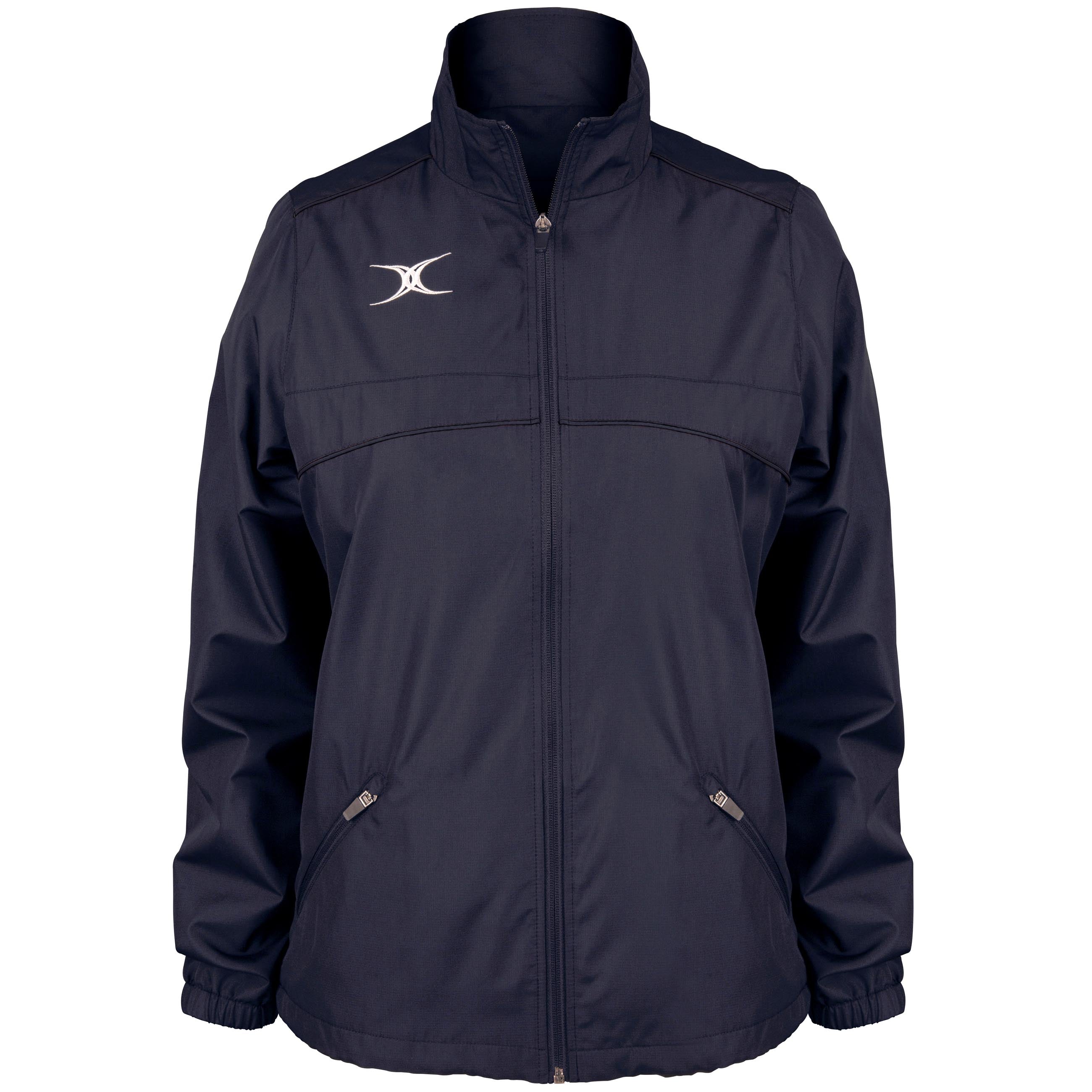gilbert-rugby-photon-giacca-full-zip-donna-nero-blu-navy image 3