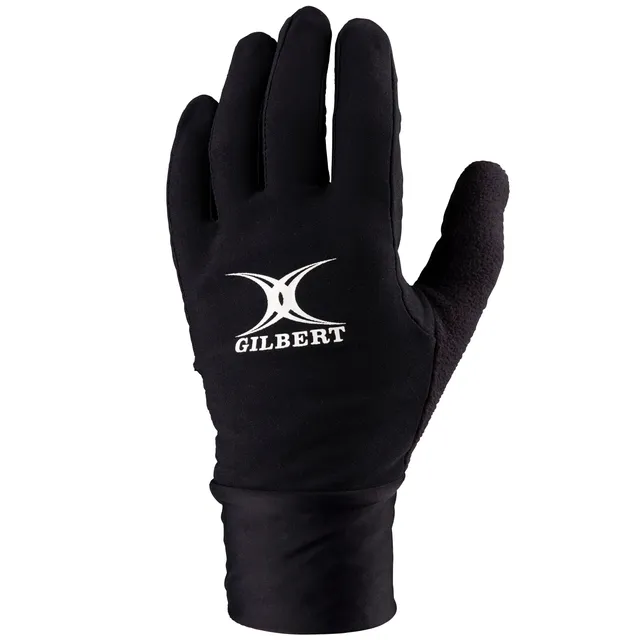 gilbert-rugby-thermo-guanti-da-allenamento-invernali-nero image 1