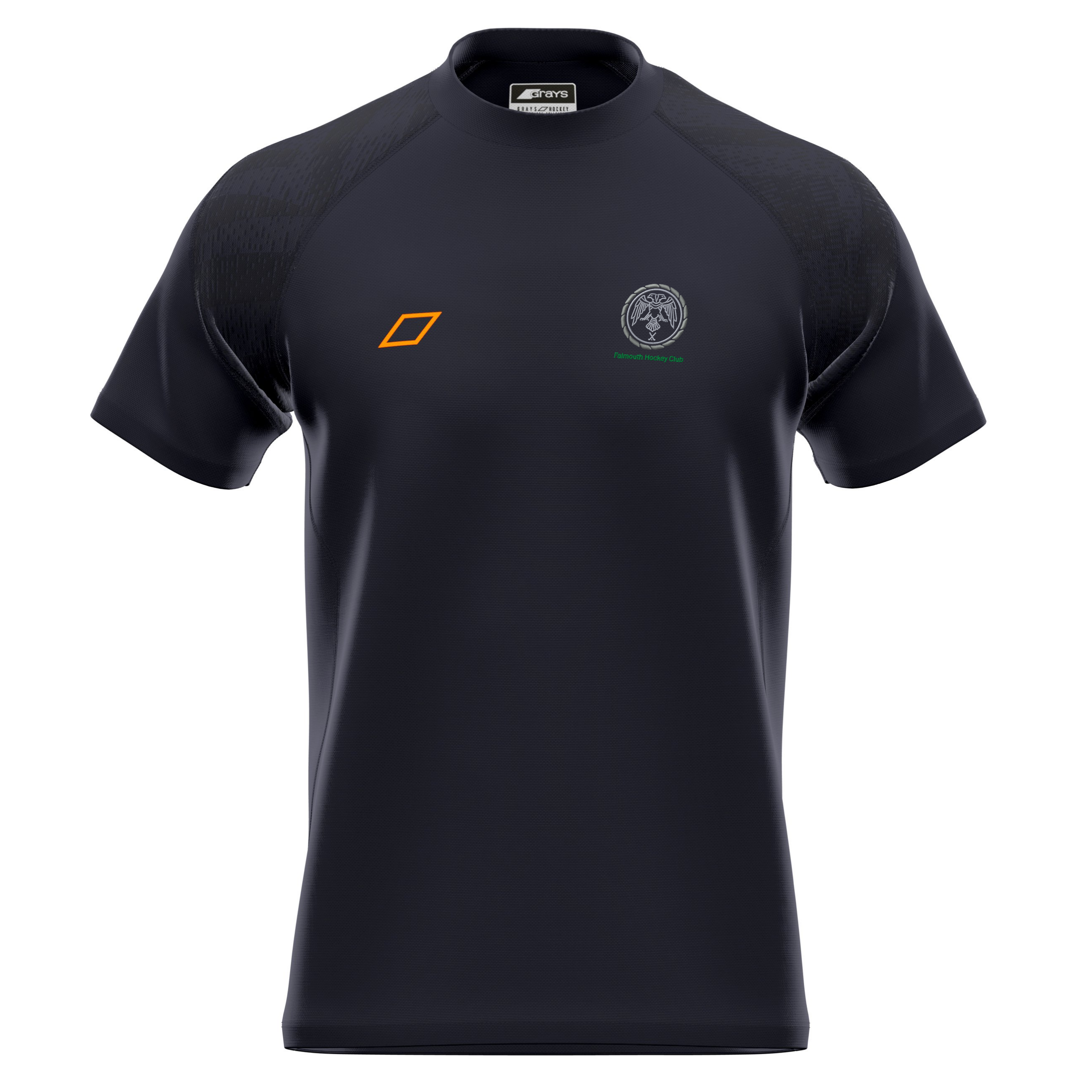 grays-gts-s-s-shirt-falmouth-hc-maglia-junior-nera-manica-corta image 1