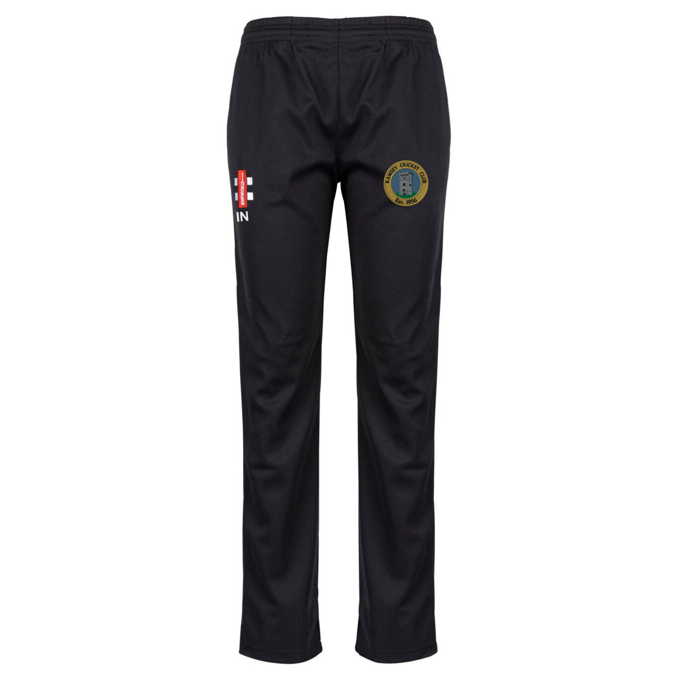 gray-nicolls-matrix-v2-pantaloni-cricket-neri-donna-ramsey-cc image 1