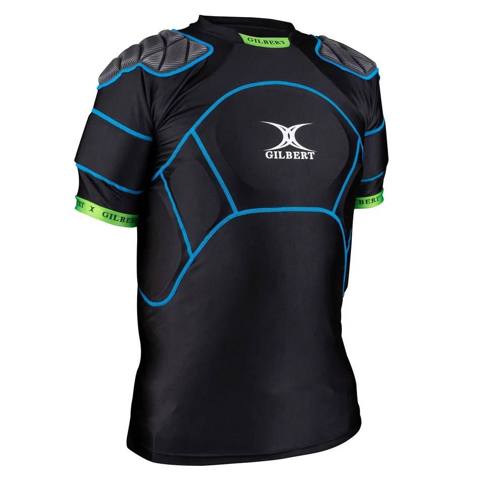 gilbert-rugby-xp500-body-armour-junior-nero-blu image 1
