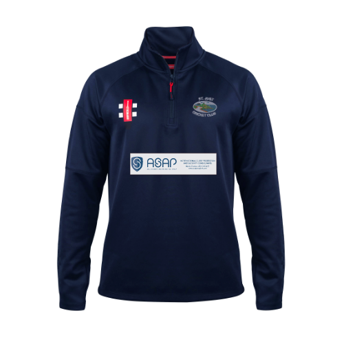 gray-nicolls-st-just-cricket-club-senior-pile-thermo-pro-performance-blu-navy image 1