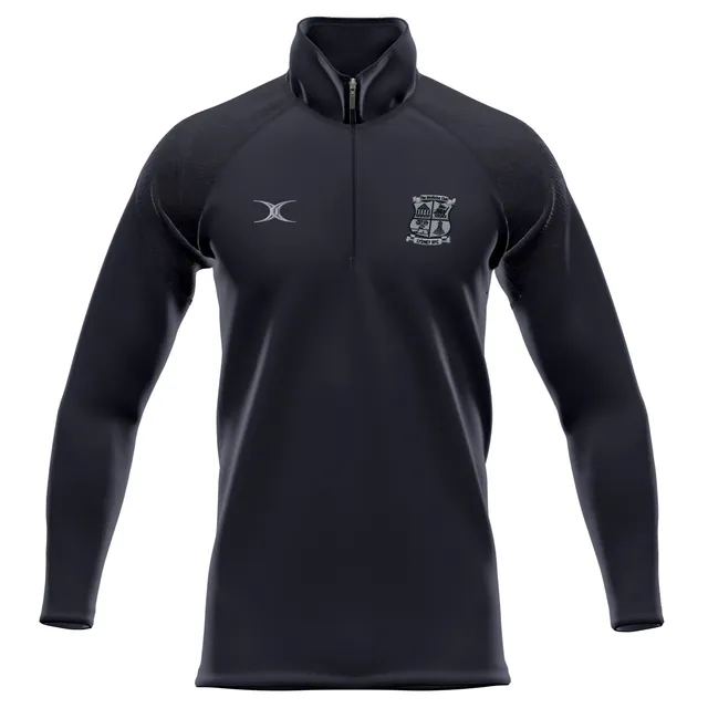 gilbert-rugby-lydney-rfc-junior-pile-gts-1-4-zip-nero image 1