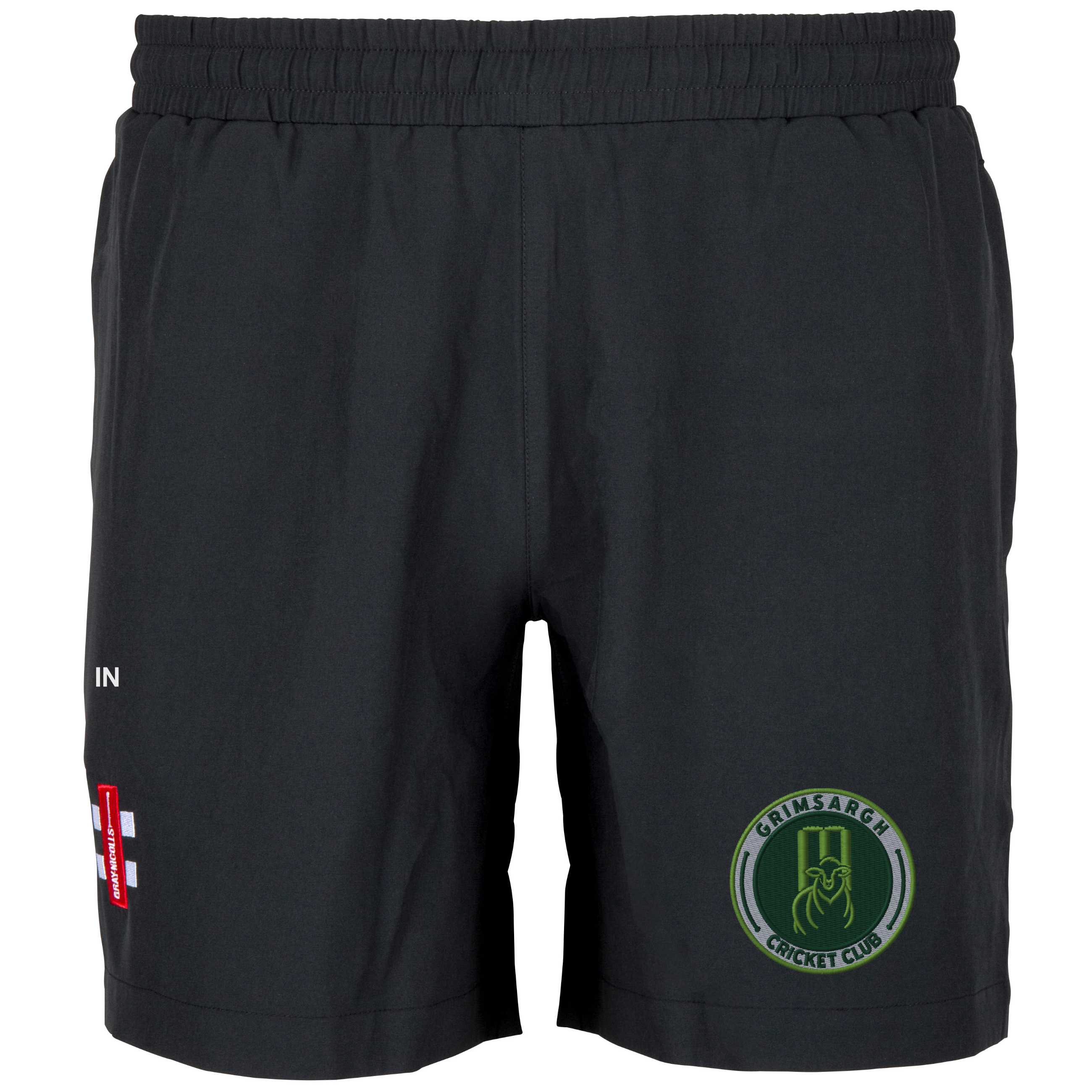gray-nicolls-velocity-shorts-junior-grimsargh-cricket-club-nero-bambino image 1