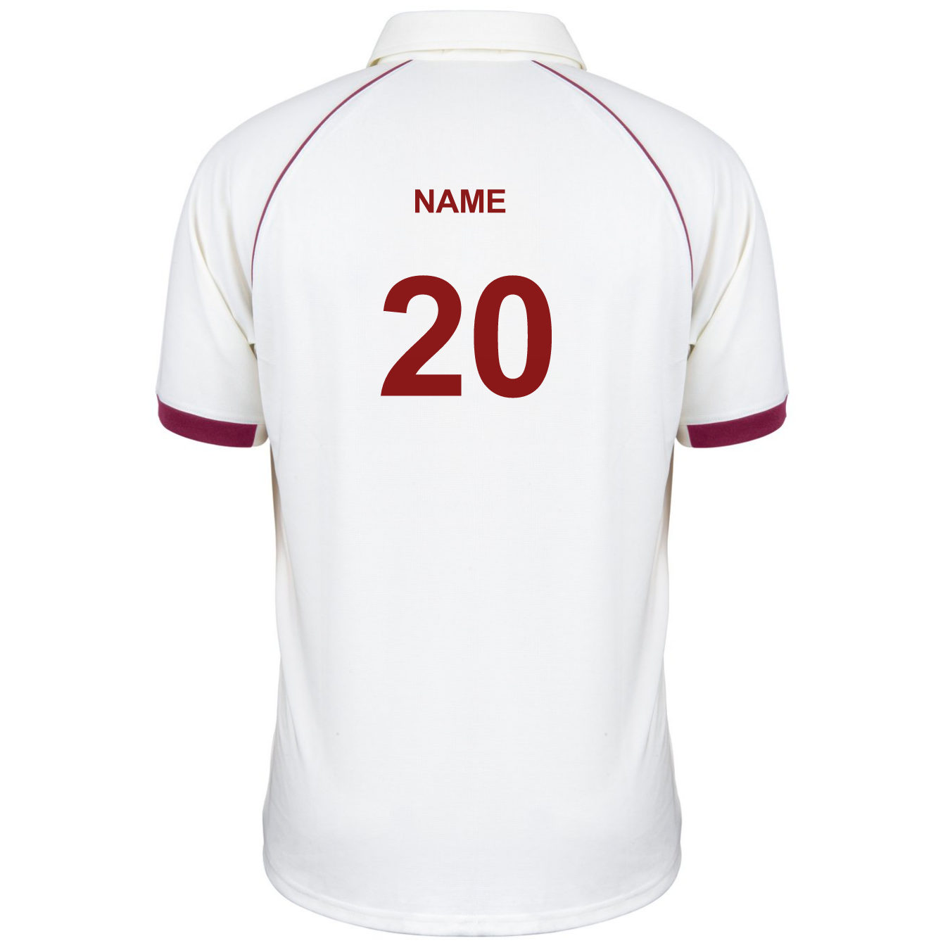 gray-nicolls-bow-green-cc-senior-matrix-v2-s-s-shirt-maglia-cricket-ivory-maroon image 2