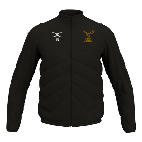 gilbert-rugby-bracknell-rfc-gts-giacca-full-zip-senior-nera-imbottita image 1