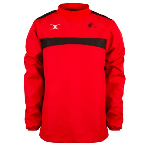 gilbert-rugby-ayrshire-clan-rfc-photon-giacca-warm-up-uomo-rosso-nero image 1