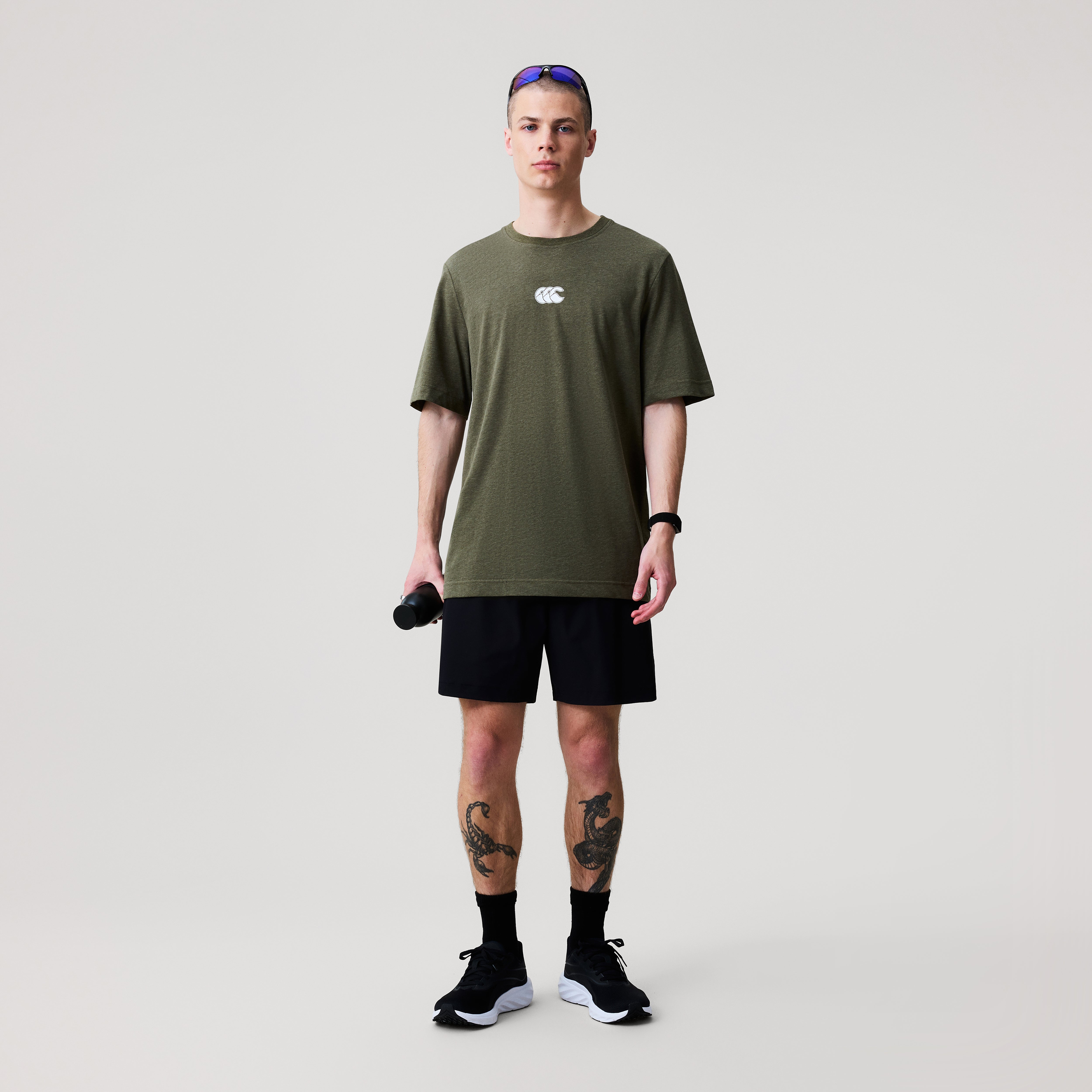 canterbury-tempo-t-shirt-training-uomo-verde image 2