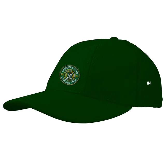gray-nicolls-sanderstead-cc-berretto-melton-cap-verde-con-iniziali image 1