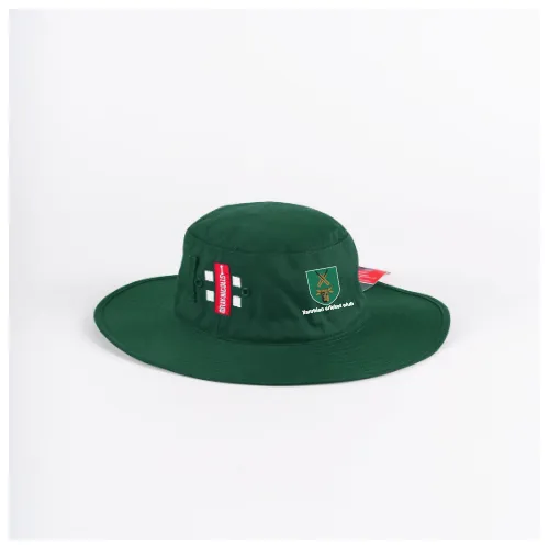 gray-nicolls-sun-hat-cricket-senior-llanrhian-cc-verde image 1
