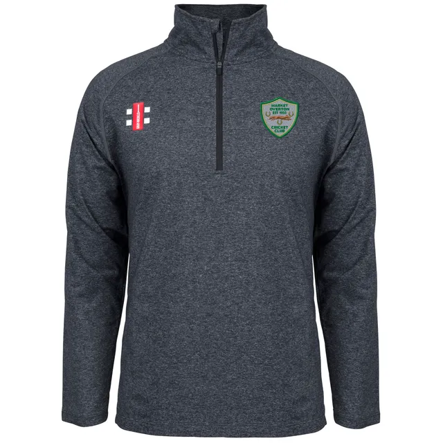 gray-nicolls-market-overton-cc-velocity-mid-layer-senior-black-half-zip image 1