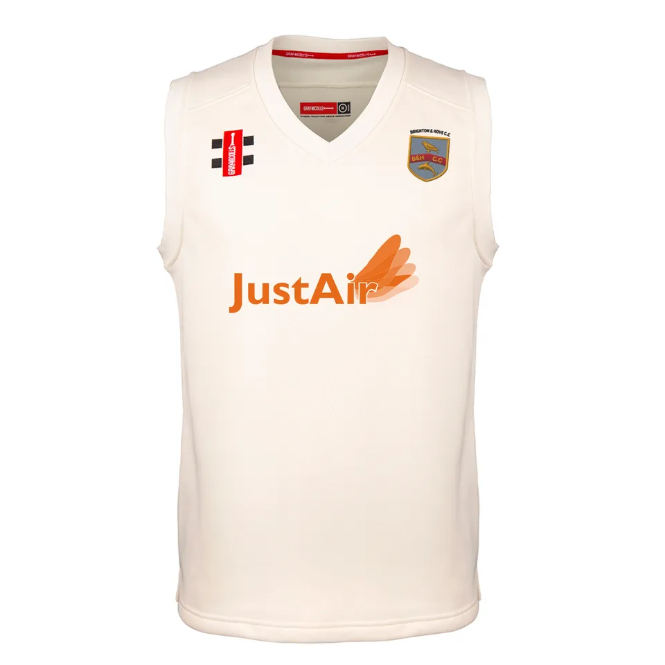 gray-nicolls-pro-performance-slipover-brighton-hove-cc-adult-avorio image 1