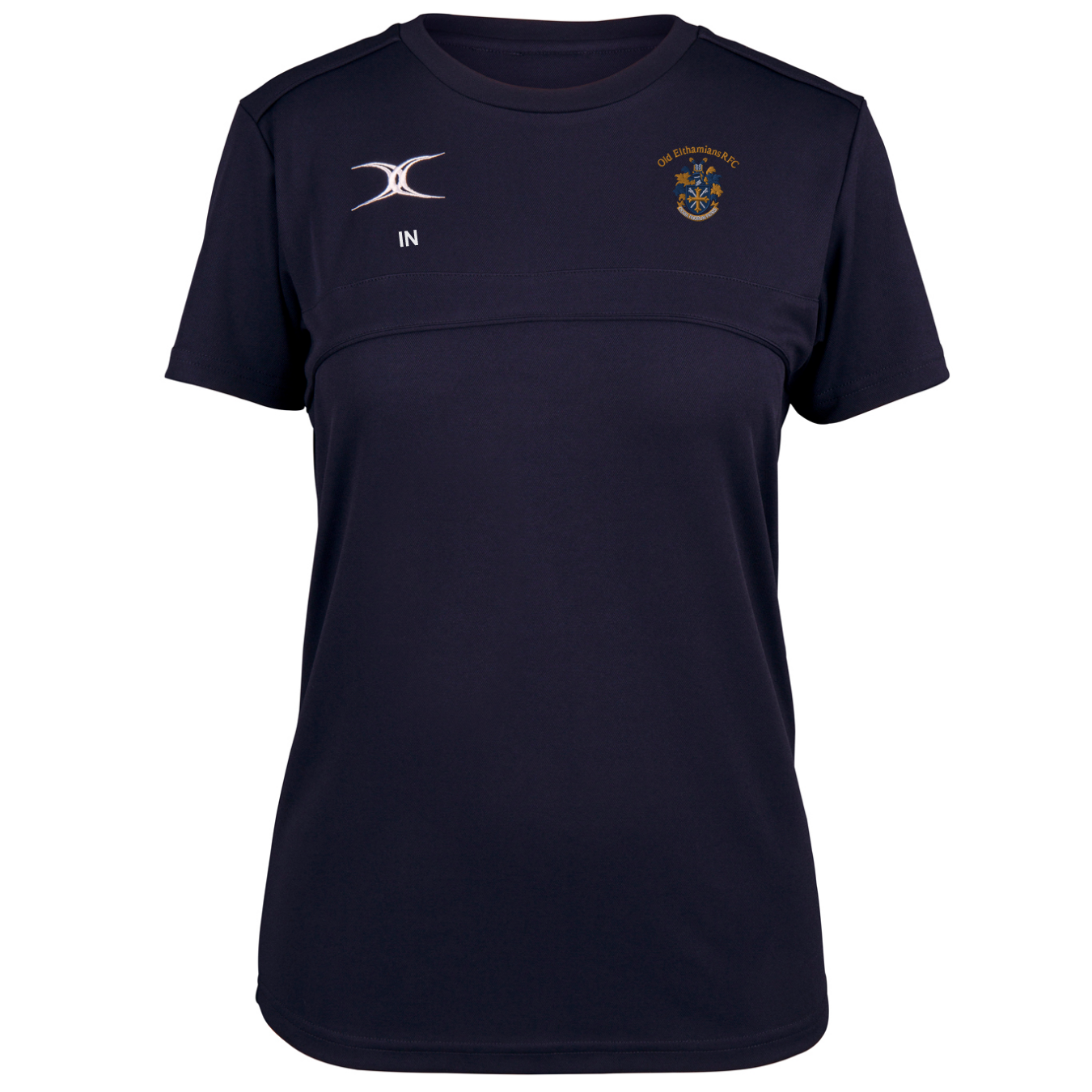 gilbert-rugby-old-elthamians-rfc-photon-ii-t-shirt-donna-blu-navy image 1
