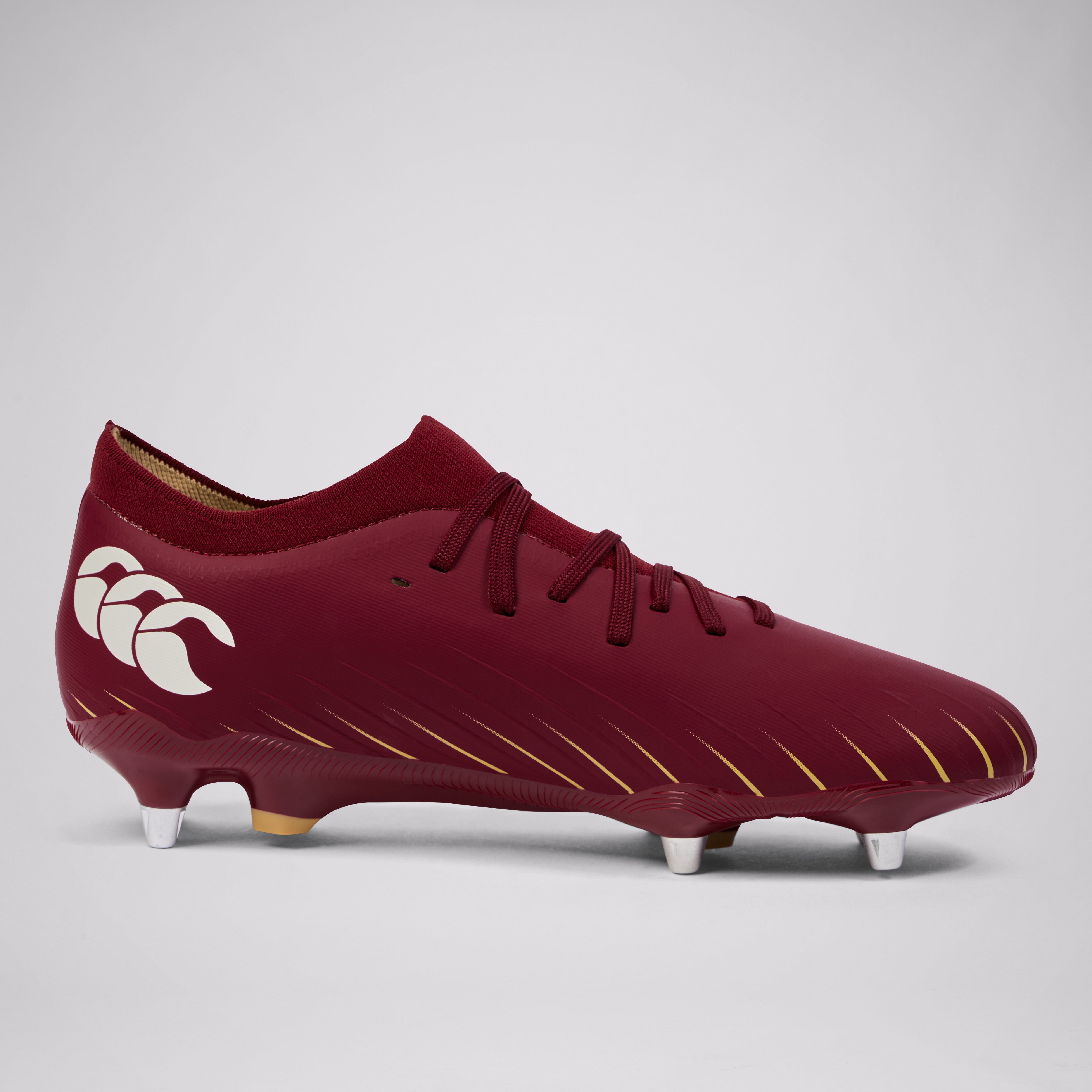 canterbury-speed-falcon-pro-soft-ground-unisex-scarpe-rugby-rosse image 2