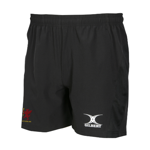gilbert-rugby-wyvern-rfc-pro-pantaloncino-leisure-junior-nero image 1