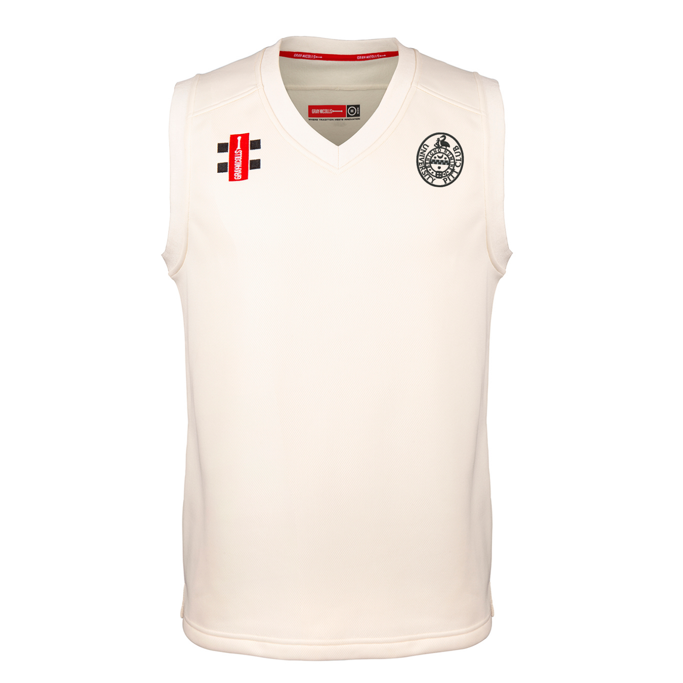 gray-nicolls-pro-performance-slipover-university-pitt-club-senior-avorio-gilet-c image 1