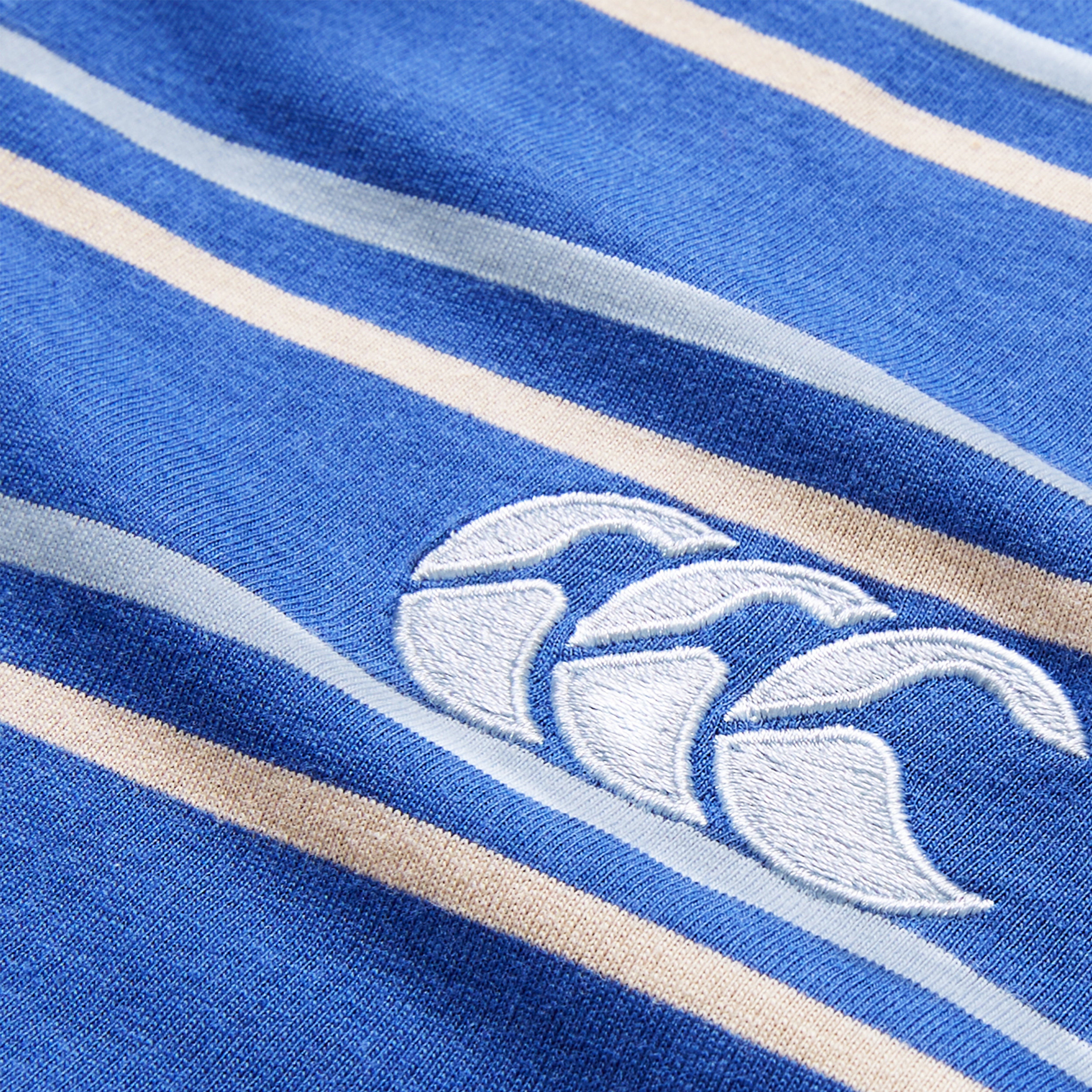canterbury-club-yarn-dye-stripe-polo-uomo-nera-manica-corta image 7