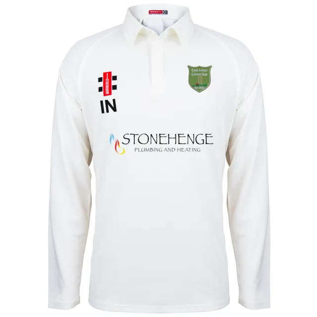 gray-nicolls-matrix-v2-maglia-cricket-manica-lunga-junior-east-anton-cc-avorio image 1
