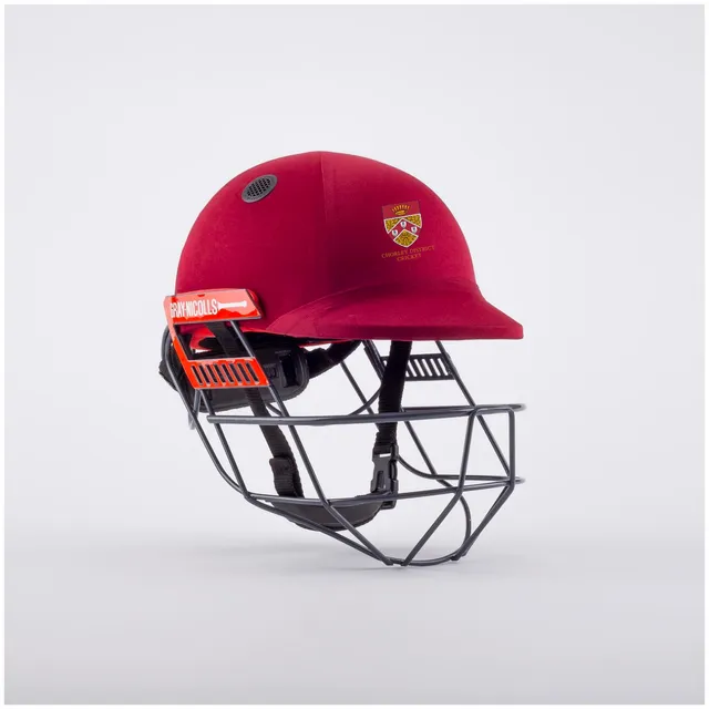 gray-nicolls-chorley-district-cc-junior-ultimate-360-casco-cricket-bordeaux image 1
