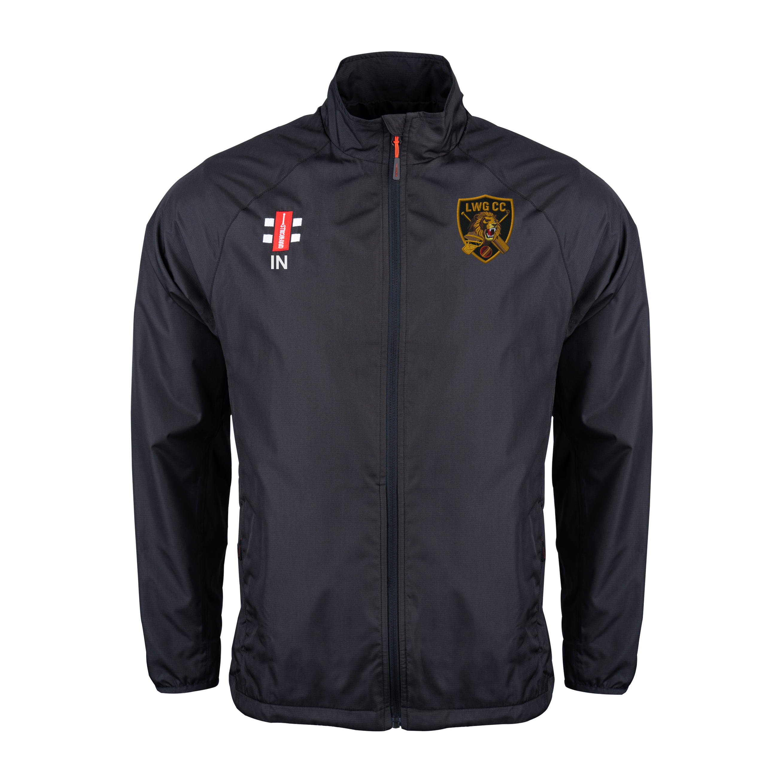 gray-nicolls-luton-women-girls-cc-senior-velocity-rain-jacket-black image 1